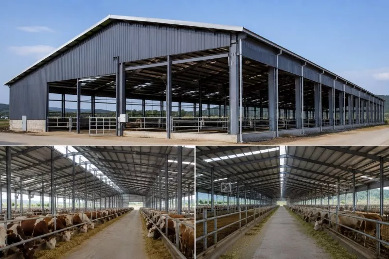 Me yasa ƙarin Masu saka hannun jari ke Zabar Ƙarfe Frame Cattle Farm Gina?