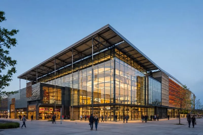 Ta Yaya Tsarin Ƙarfe Za a Iya Gina Mall Siyayya Ya Zama Cibiyar Rayuwar Birane?