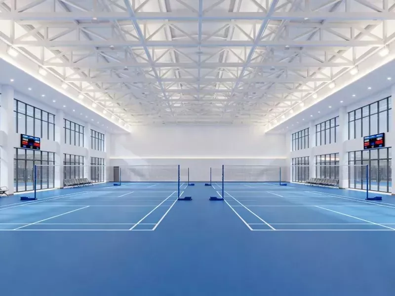 Gidan Badminton Hall Karfe Construction