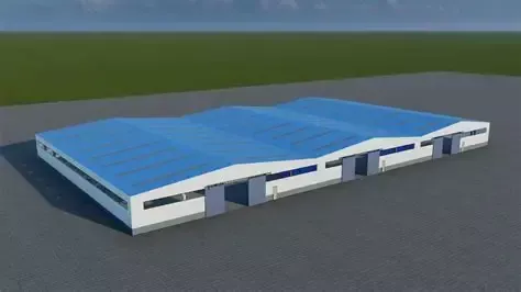 Tsarin Hasken Ƙarfe Haɗaɗɗen Warehouse