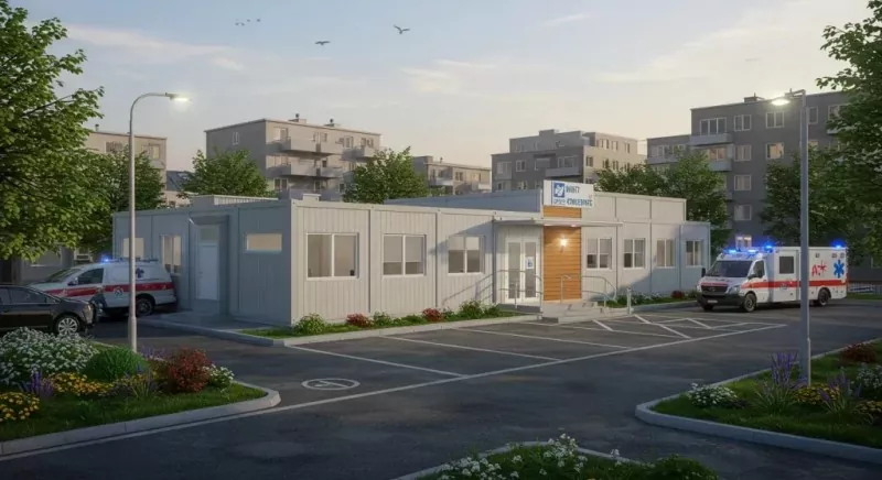 Rukunin Kula da Lafiyar Ƙarfe na Modular
