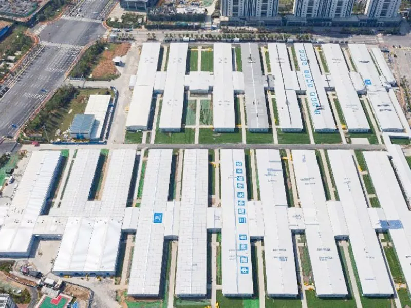 Modular Karfe Tsarin Ginin Asibitin