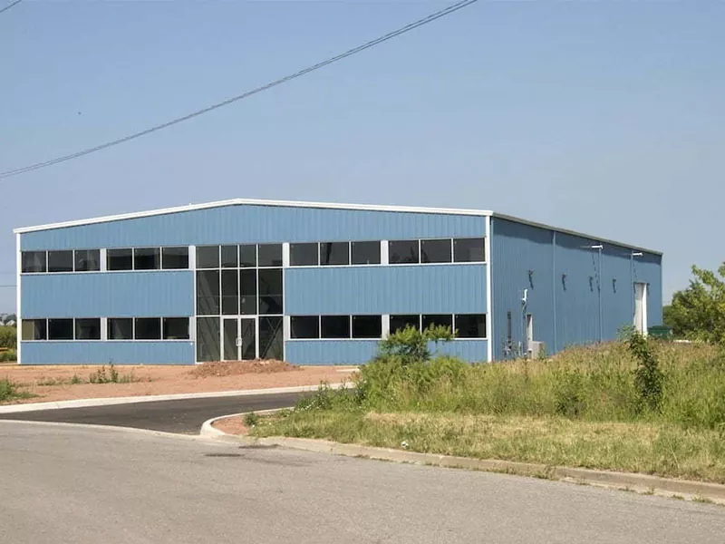 Aiki da Kyawawan Karfe Portal Frame Warehouse