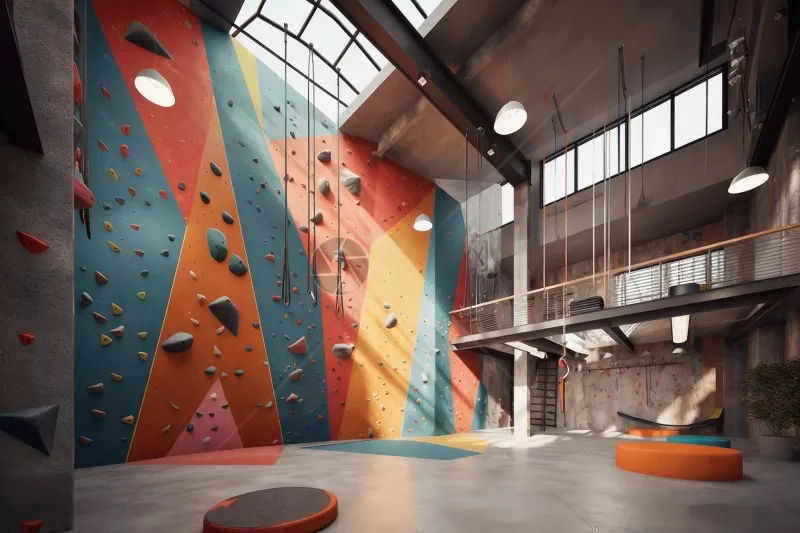 Gym na Ƙarfe Mai Tsari na Cikin Gida
